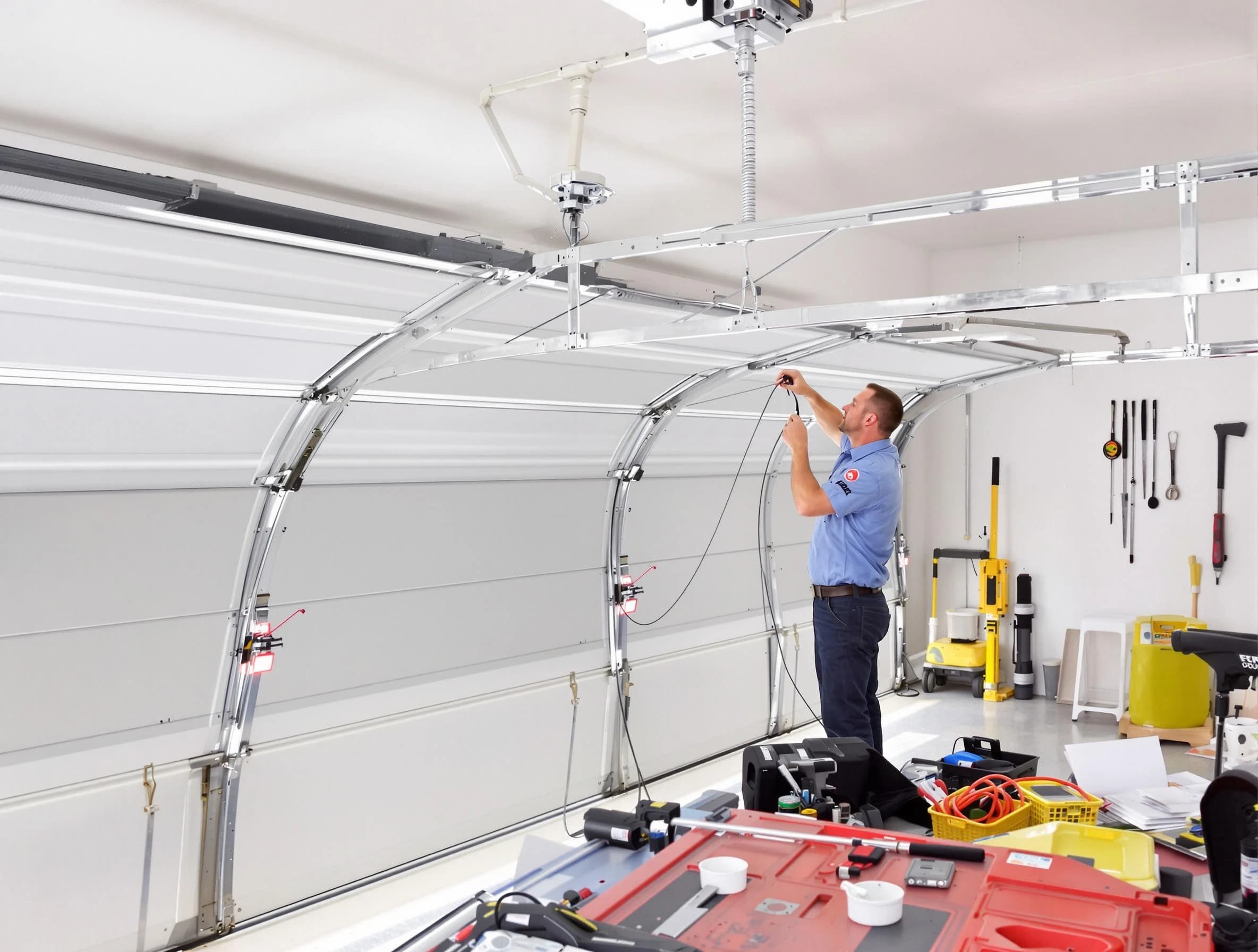 Garage door cable repair service by El Mirage Garage Door Repair in El Mirage