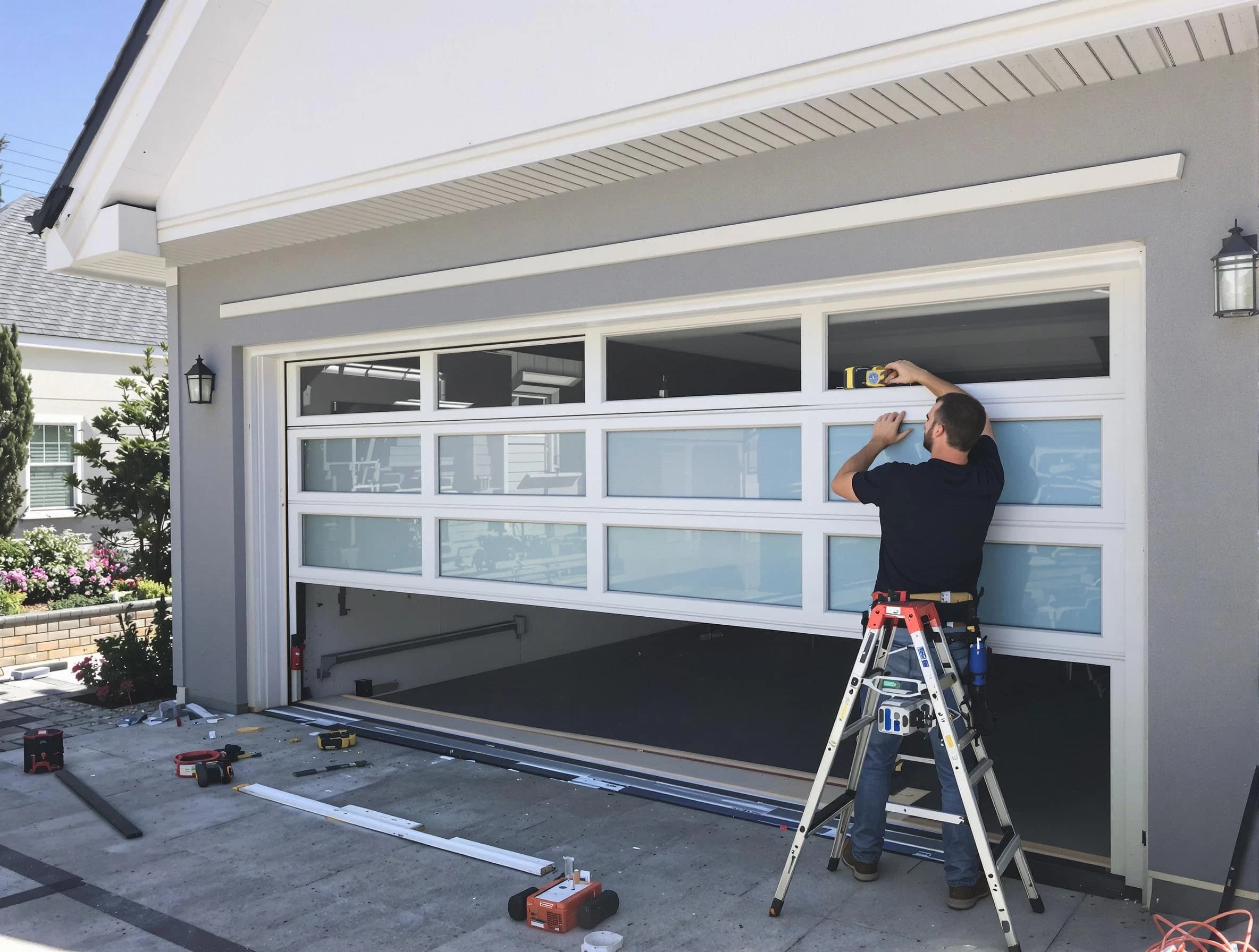 El Mirage Garage Door Repair team performing garage door replacement in El Mirage