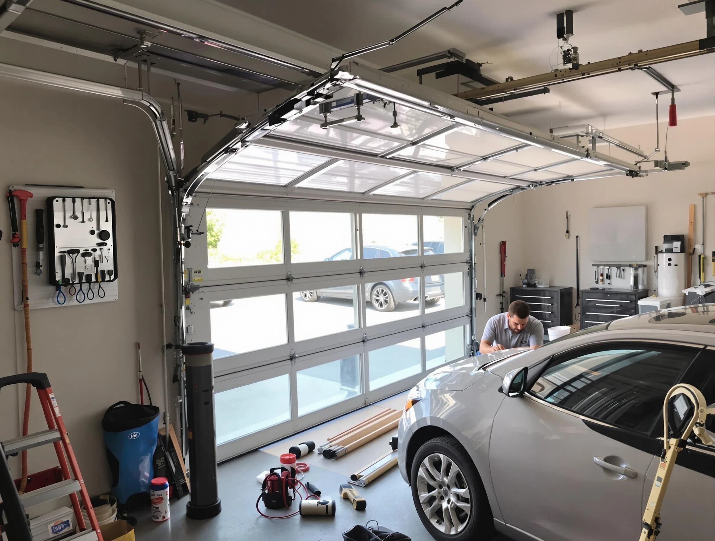 Garage door noise reduction service by El Mirage Garage Door Repair in El Mirage