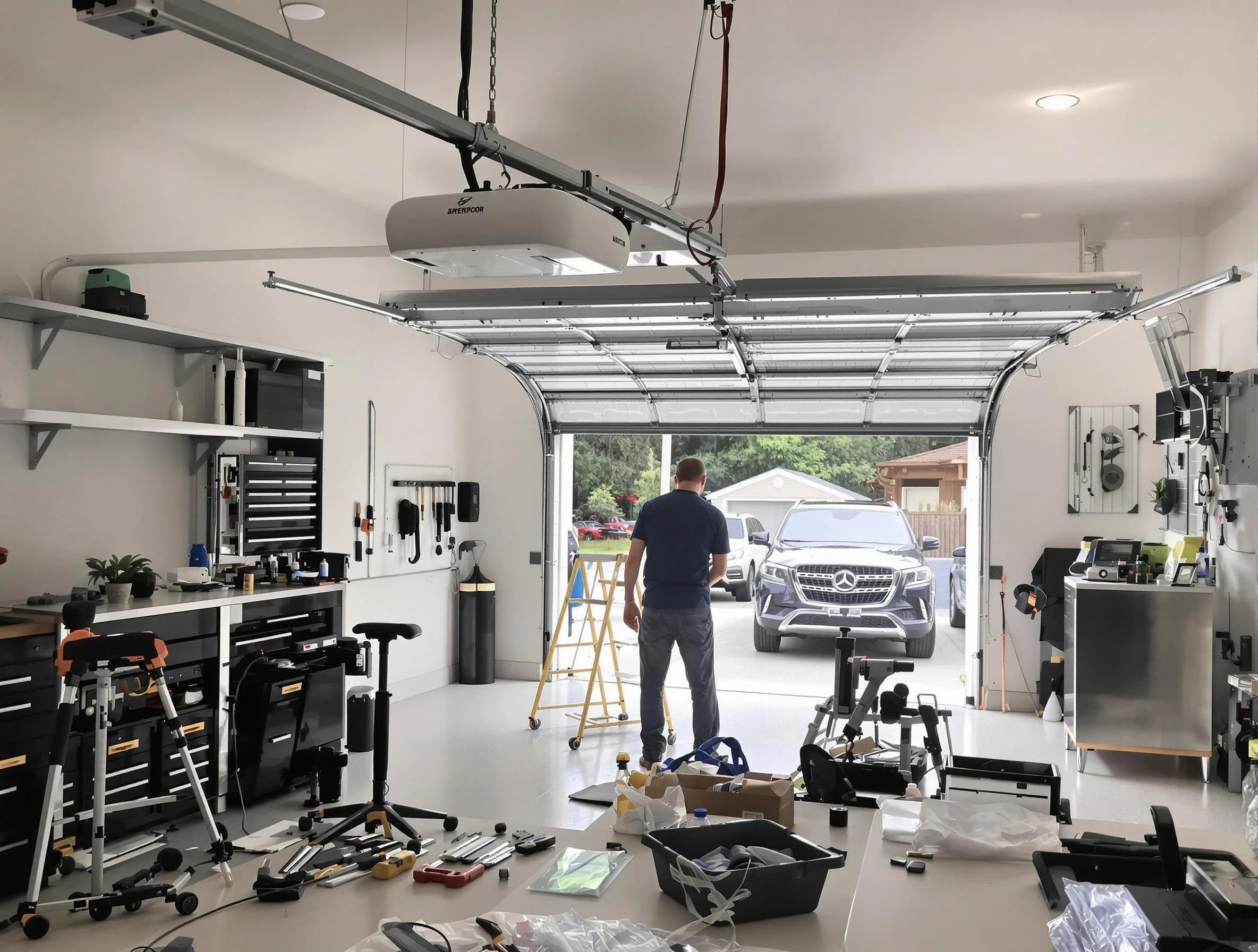 Garage door opener installation by El Mirage Garage Door Repair in El Mirage