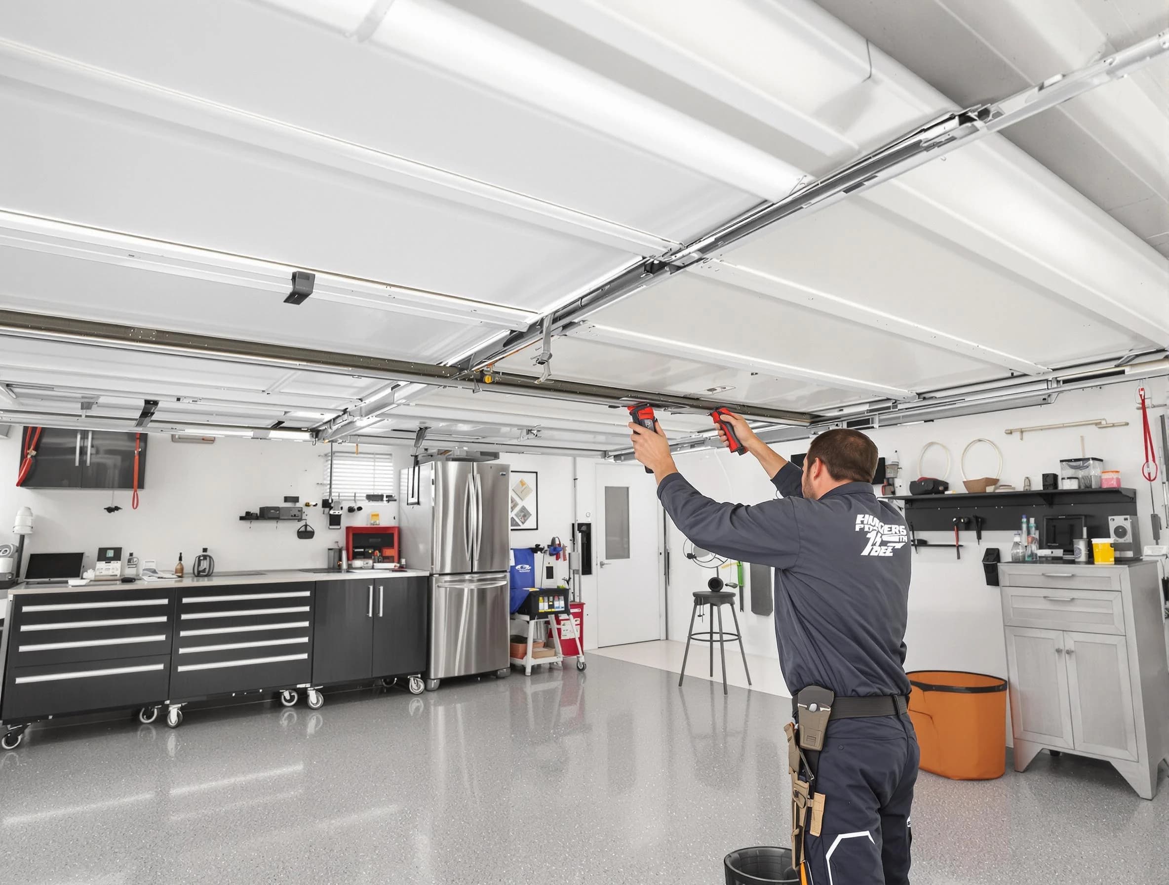 Overhead garage door repair service by El Mirage Garage Door Repair in El Mirage