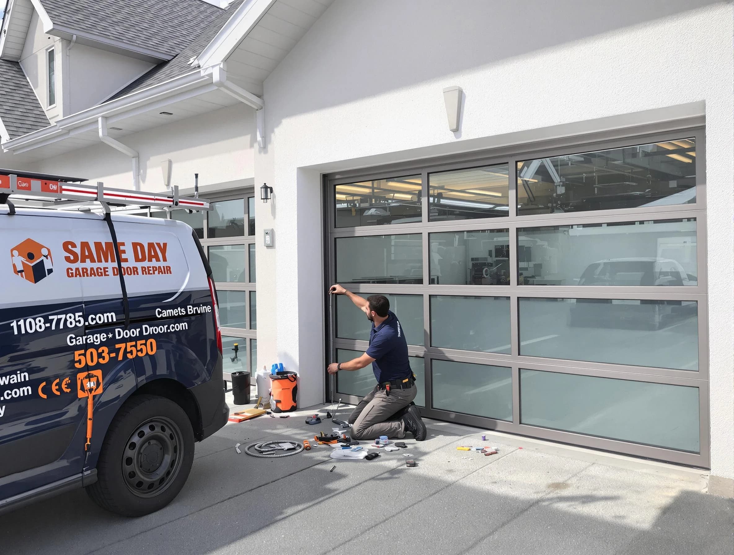 Same-day garage door repair service by El Mirage Garage Door Repair in El Mirage