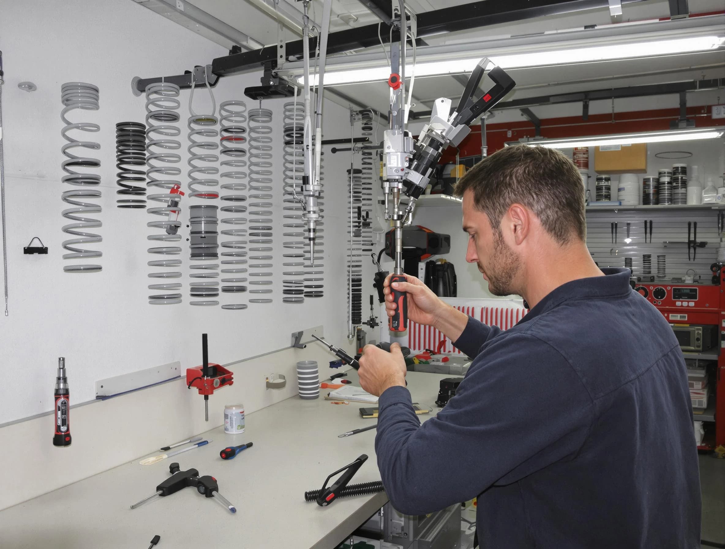 El Mirage Garage Door Repair safety certified technician performing precision spring replacement in El Mirage